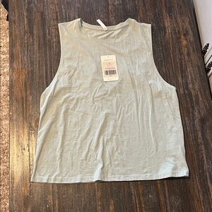 Fabletics Light Green Muscle Tee